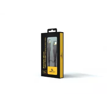 Lightning-kaabel GEMBIRD CC-USB2S-CM8PM-1.5M-BK, 1,5 m