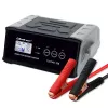 Akulaadija QOLTEC 52514 — 12V/24V, 25A, AGM/GEL/SLA akudele, LCD-ekraaniga