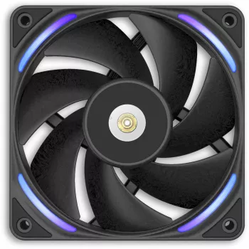 NZXT F120X 120mm korpuse ventilaator - must