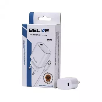 Laadija 20W USB-C + USB-C kaabel valge