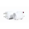 Gembird A-AC-EUFUKM-01 vahelduvvoolu toiteadapter, EU Schuko pistikupesast UK pistikule, 13 A