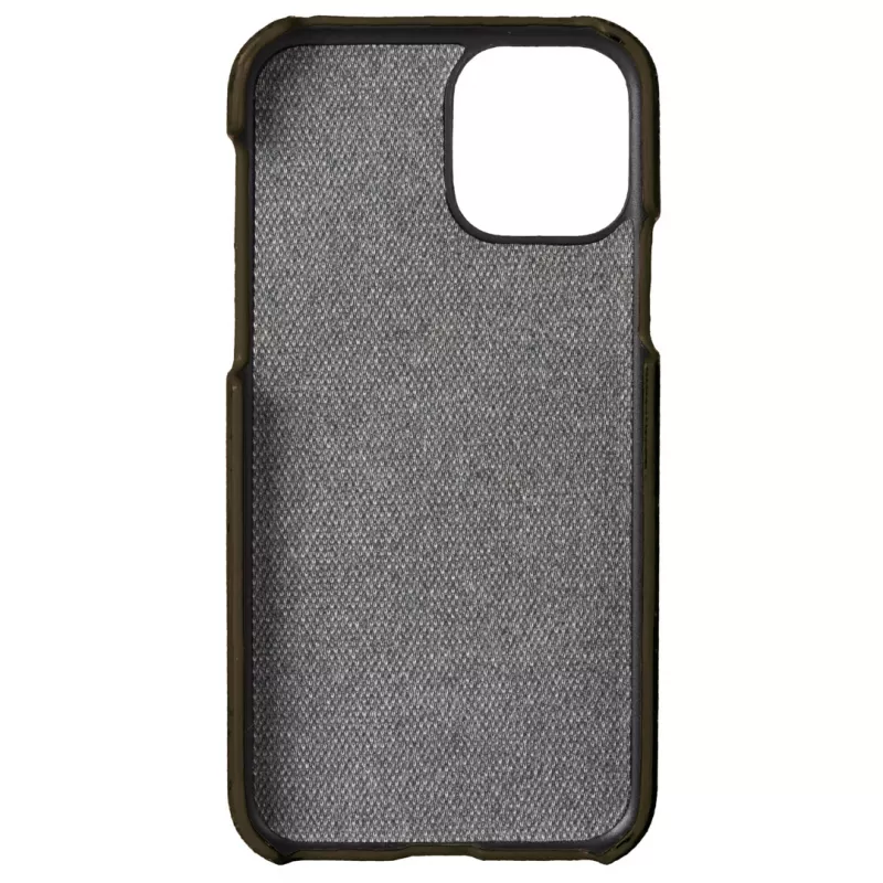 Telefonikott Krusell Birka Apple iPhone 11 Pro jaoks, tumepruun nahastiilis kate
