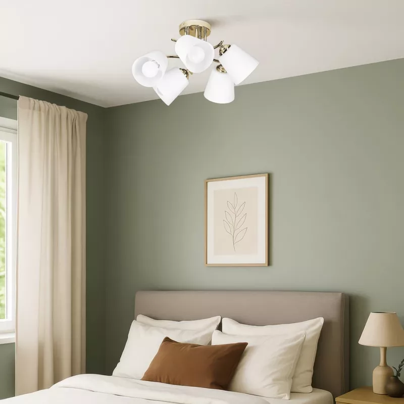 Activejet ripplamp AJE-EMILY 3P GOLD E27 3x40W
