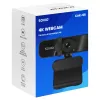 Savio CAK-06 veebikaamera 3840 x 2160 pikslit USB must