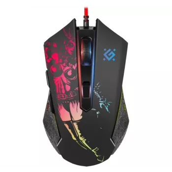Mänguri optiline juhtmega hiir DEFENDER GM-933 SIN'SISTER 7200 dpi 6P RGB