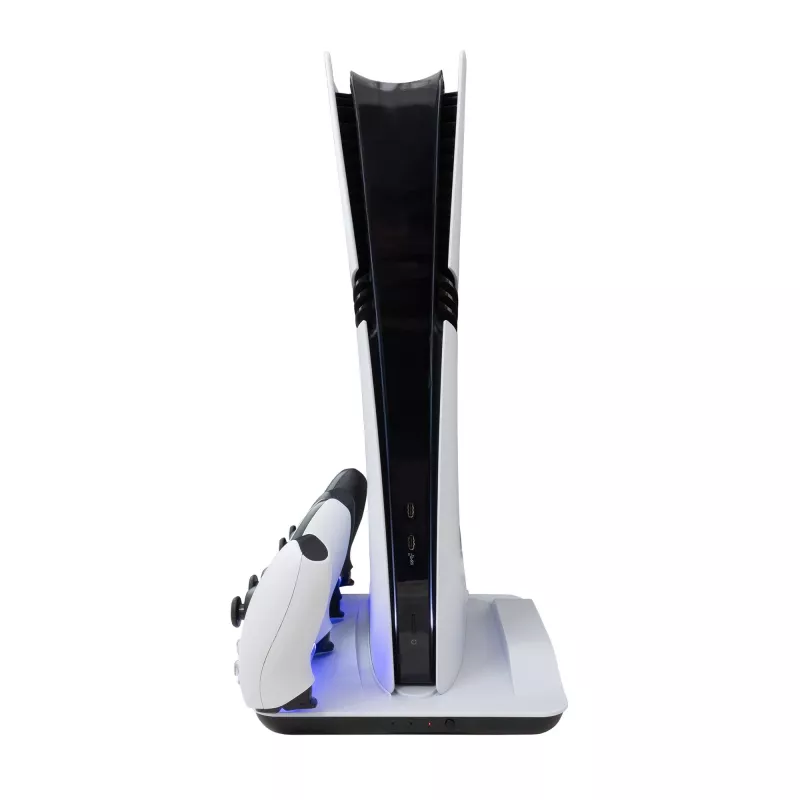Jahutuspad Valge Shark Guard-2 PS5-le integreeritud laadimisdokiga (mudel PS5-05102V2)