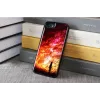 Kaitsev telefonikott iKins Apple iPhone 8/7 jaoks — täheöö must