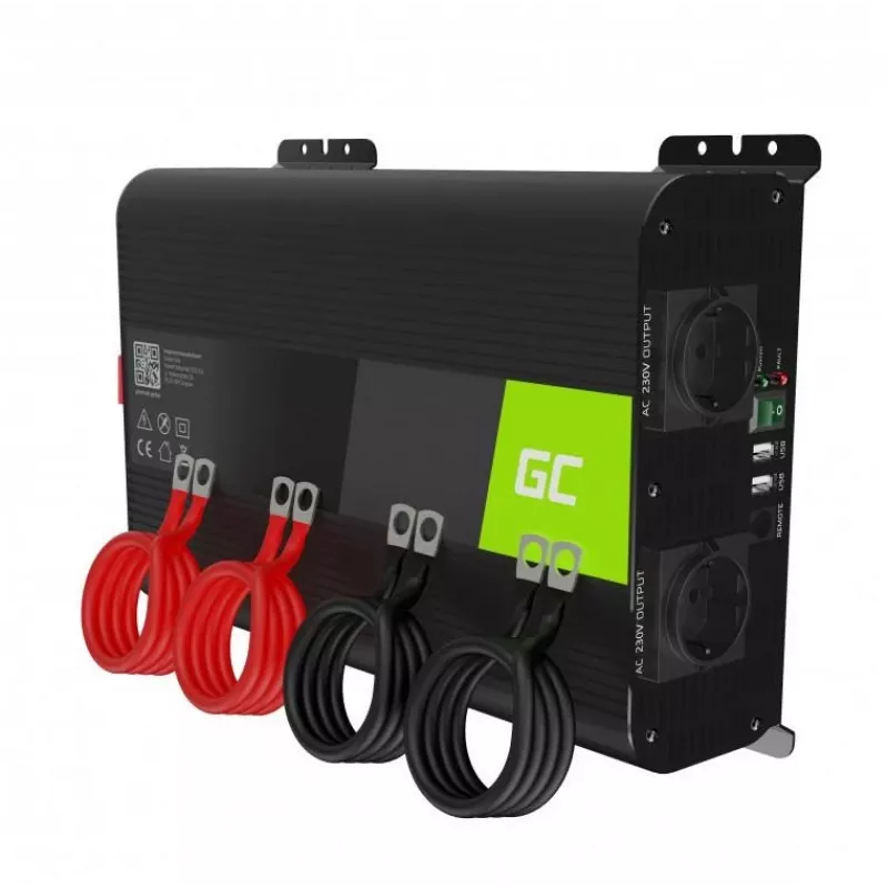 Green Cell INVGC11 toiteadapter/inverter Auto 2000 W Must