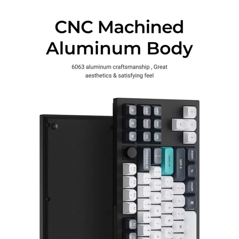 Klaviatuur Wrl Q3 Max RGB/CARBON Must Q3M-M4 Keychron