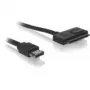 SATA-kaabel DeLOCK Power Over eSATA 22pin 0.5m Must