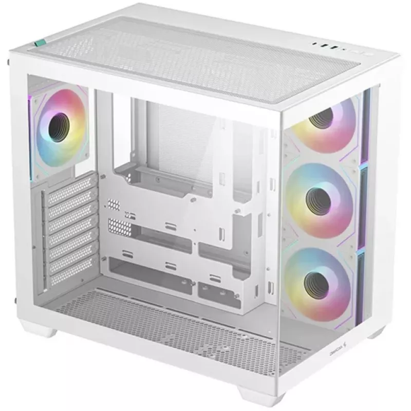 PC Case DeepCool CG530 4F WH Midi Tower Valge
