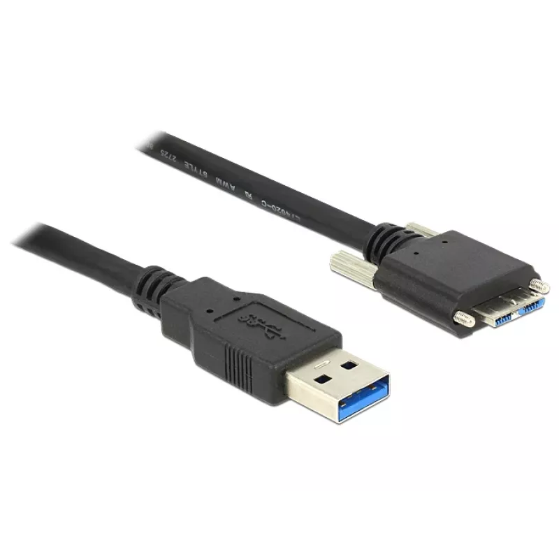 USB-kaabel DeLOCK 83599 USB 3.2 Gen 1 3m USB A Micro-USB B Must