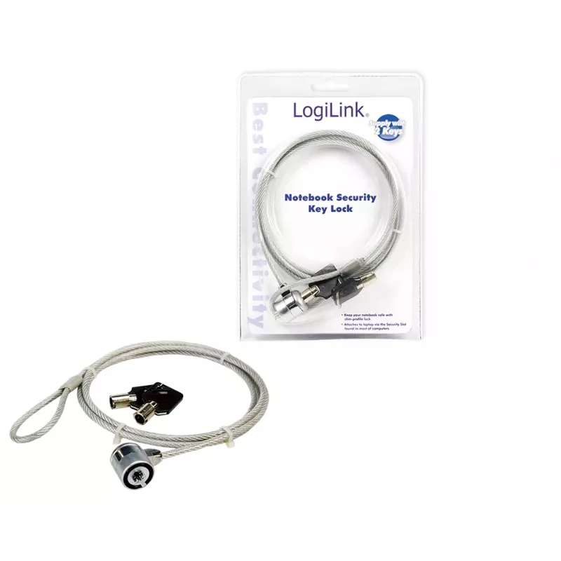 Sülearvuti turvalukk LogiLink nbs003 1,5 m