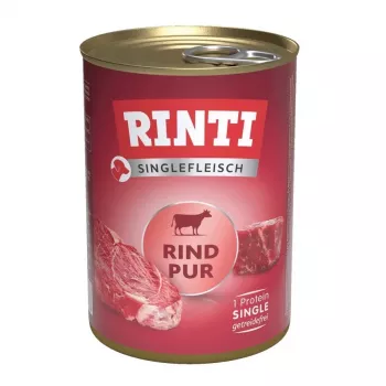 RINTI Singlefleisch Pur Beef - märg koeratoit - 400g