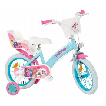 Lasteratas Toimsa TOI1497 14-tolline ratas, My Little Pony teema, vanusele 4–6, 4 ratast, eesmised/tagumised piduriklotsid