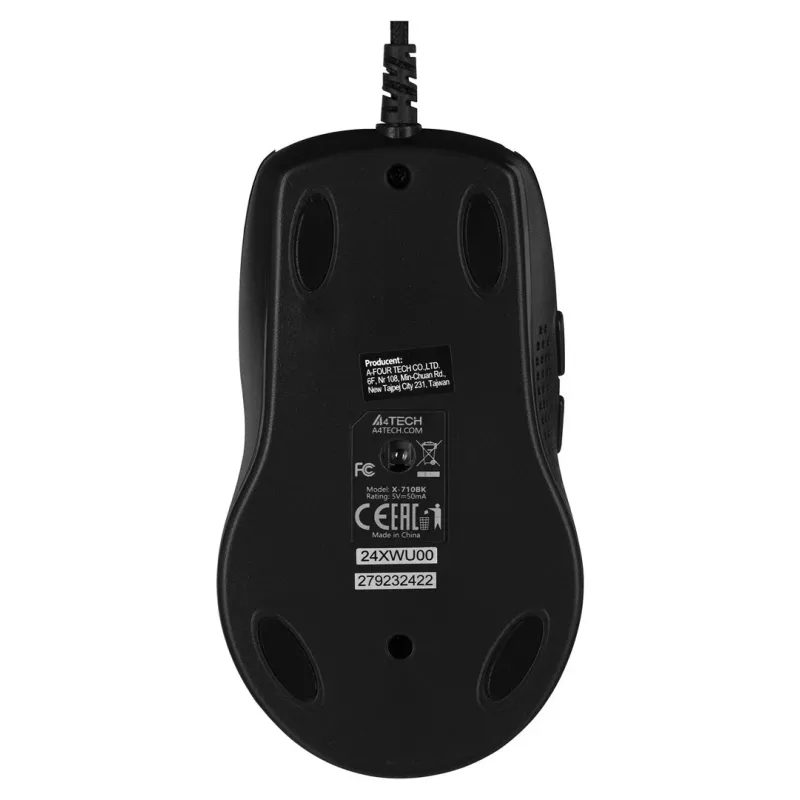 A4 Tech X-710 kerimisrulliga PC-hiir PC/MAC 2-suunaline mänguritoode