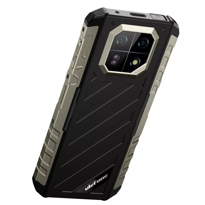 Nutitelefon UleFone Armor 22 — MediaTek Helio G96, 8 GB muutmälu, 256 GB salvestusruum, must
