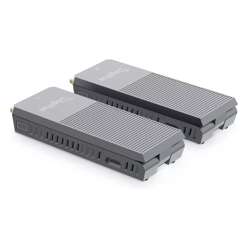 Juhtmevaba HDMI pikenduskomplekt DIGITUS DS-55359 — 4K/60Hz, 150 m, AV-saatja ja -vastuvõtja