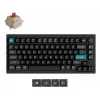 Mehaaniline klaviatuur Keychron Q1 Ultra 8K — 75% paigutus, USB + RF-juhtmevaba + Bluetooth, RGB, must
