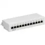 Wentronic Goobay CAT 6 Mini/Desktop Patch Panel, 12 Port, hall - STP Shielded, hall (69306)