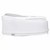 Tõstetud WC-poti tarvik ActionMed NT15AM — pikendus, 15 cm kõrgus, polüpropüleen, lukustatav, max koormus 180 kg, siseava 210×268 mm, laius 360 mm