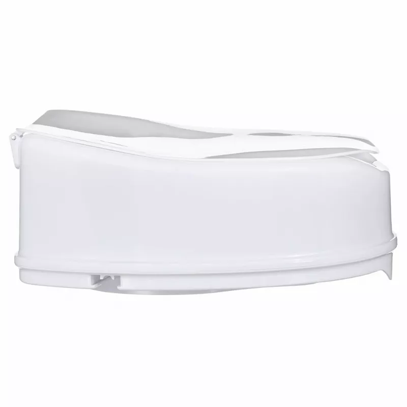 Tõstetud WC-poti tarvik ActionMed NT15AM — pikendus, 15 cm kõrgus, polüpropüleen, lukustatav, max koormus 180 kg, siseava 210×268 mm, laius 360 mm