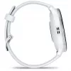 Nutikell GARMIN Venu 3 — 1,4-tolline AMOLED, 45 mm korpus, GPS, Wi‑Fi, 8 GB, hõbedane/valge, silikoonrihm
