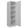 Top e Shop SD-50 BI riidekapp 5 riiuliga, 1 uks, valge raam