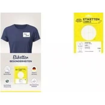 AVERY eemaldatavad valged nimesildid 80 x 54 mm 51065, ristkülikukujulised kleebilehed printimiseks