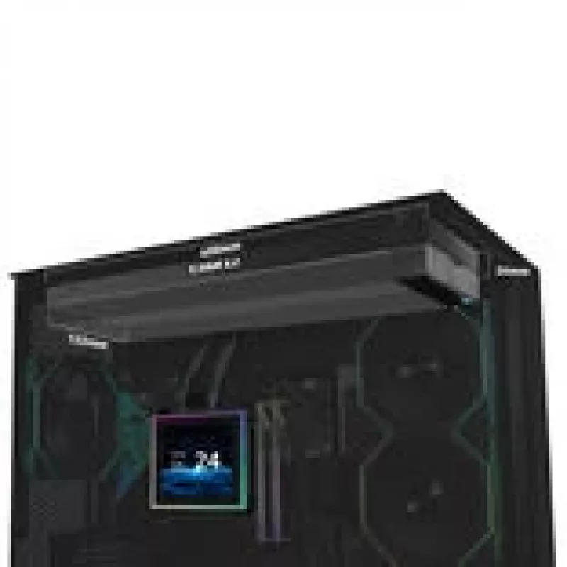 AiO vedelikjahutus Lian Li HydroShift II LCD-S 360mm — RGB LCD ekraan, ilma ventilaatoriteta