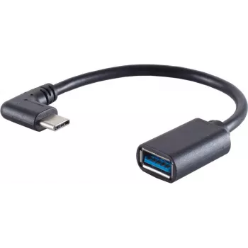 USB-kaabel S/CONN 13-30010 USB 3.2 Gen 1 0,1 m USB-C USB-A Must