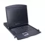 Rack-konsool VALUE 26.99.0123, 17-tolline (43,2 cm) LCD, 1280×1024, 1U, prantsuse klaviatuur, must