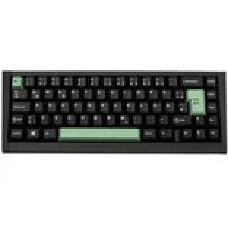 GMK Additional Kit, ABS Keycaps, Double-Shot, Expansion Set for ISO & ANSI - Pastel Green