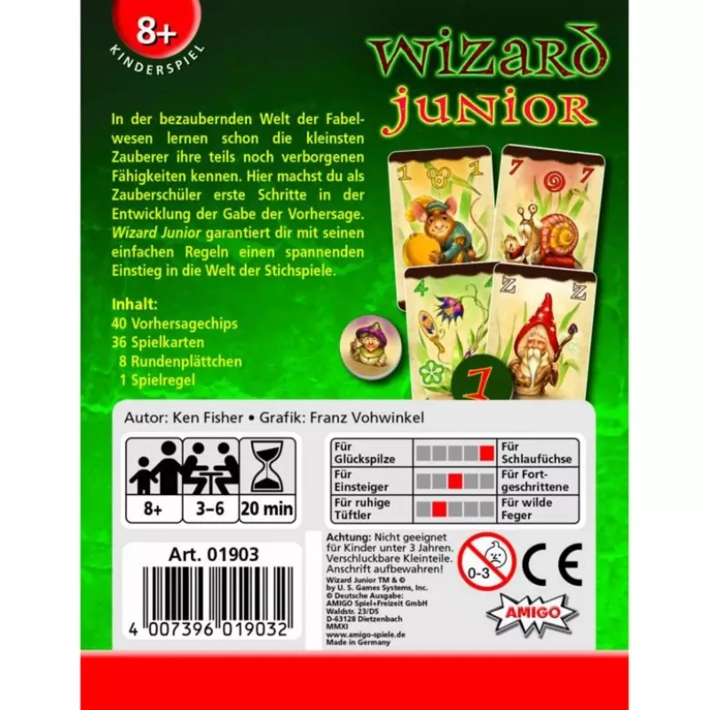 Wizard Junior, kaardimäng