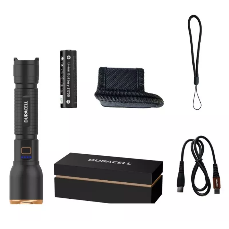 Taskulamp Duracell DF3000R, must