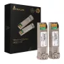 Extralink SFP28 25G 2-Pack | SFP28 moodul | 25Gbps, LC/UPC dupleks, 1310nm, 10km, ühemoodiline, DOM võrgusaatja-vastuvõtja moodul
