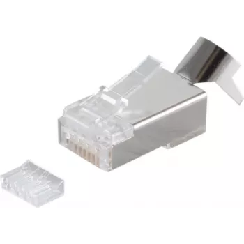 Modulaarne pistik ShiverPeaks 72062-R 8-kontaktiline modulaarne pistik andme- ja signaalikaabelduseks
