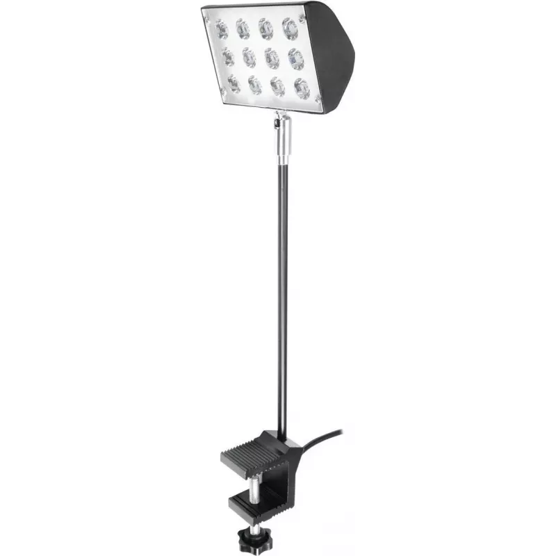 LED prožektor EUROLITE KKL-12 3200K must