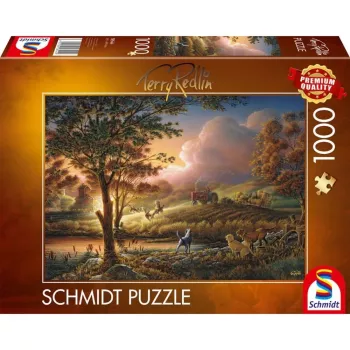 Terry Redlin: Sonnengold over ripe fields, pusle 1000 tükki