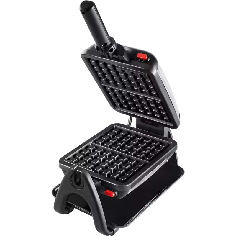 Tefal WM756D vahvliraud 2 vahvlile 1200 W must, roostevaba teras