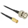 DELOCK antennikaabel BNC-pistik > SMB-pistik RG-174 2 m