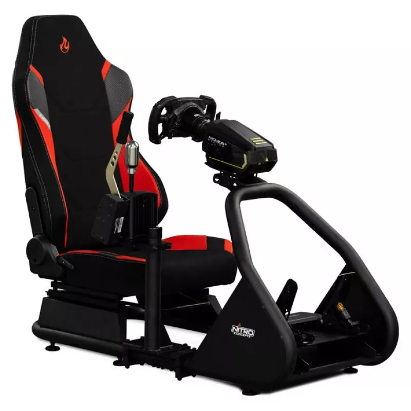 Mängutool Nitro Concepts S-Racer GAZU-1012 — ergonoomiline disain, reguleeritavad käetoed