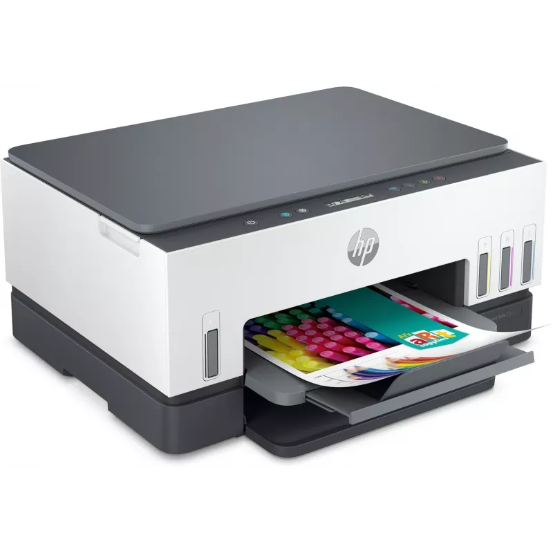 Multifunktsionaalne printer HP Smart Tank 670 — termoinkjet, värviline, A4, Wi‑Fi/Bluetooth, dupleks, 4800x1200 DPI