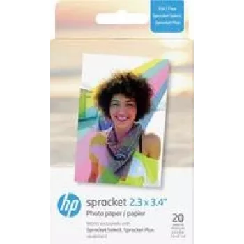 Fotopaber HP Sprocket Plus 5,8 x 8,6 cm (20 lehte) koheseks mobiilseks printimiseks