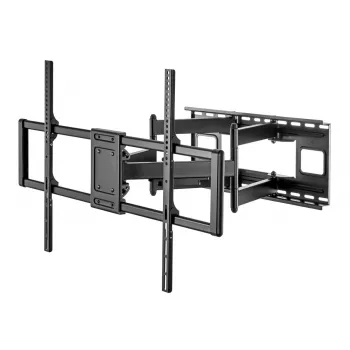 Maclean MC-482 TV seinakinnitusklamber 60-120 tolli lame- ja kumeraekraaniga teleritele, max 120 kg, VESA 900x600, pööratav, kallutatav ja pöörlev, universaalne telerikinnitus