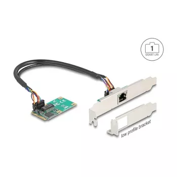DeLOCK 95268 sisemine RJ-45 adapter Mini PCI Express 2,5 Gbit/s