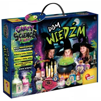 Hariduslik teaduskomplekt Liscianigiochi Crazy Science Nõiamaja (mudel 304-PL100255)