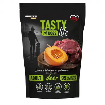 BIOFEED Tasty Dogs Life Deer - märg koeratoit - 150g