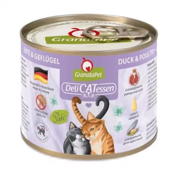 Märg kassitoit Fox4Pets DeliCATessen Pardi ja linnulihaga 200 g, täisväärtsööt täiskasvanud kassidele, 80% niiskusesisaldus