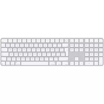 APPLE Magic klaviatuur koos Touch ID ja numbriklahvistikuga Apple Siliconiga Macidele - Itaalia - Valged klahvid